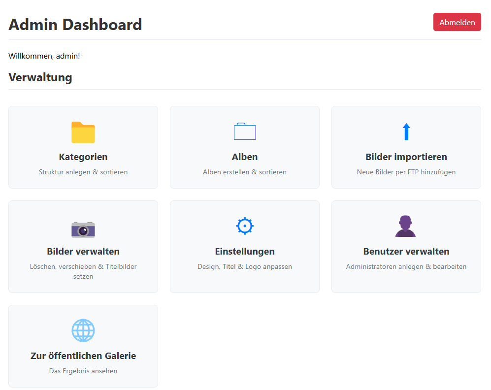 Einfacher Import von Bildern per Drag & Drop