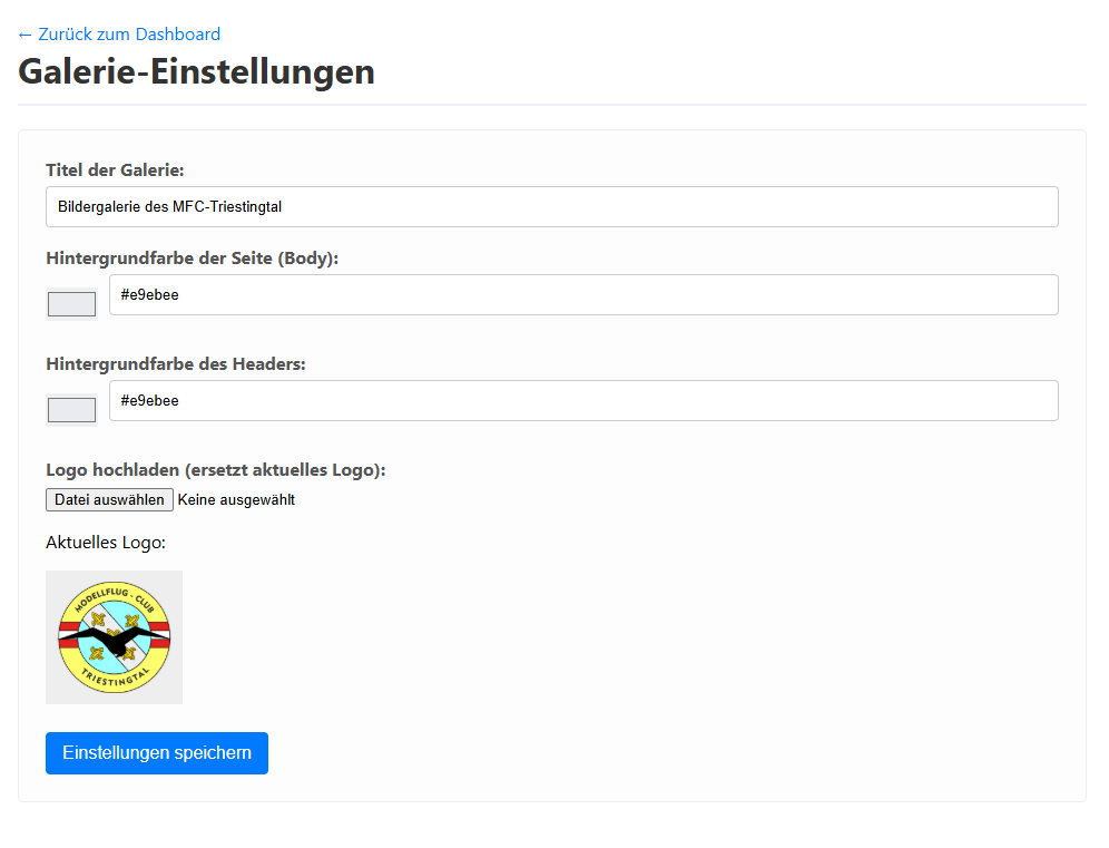 Anpassung von Titeln und Beschreibungen